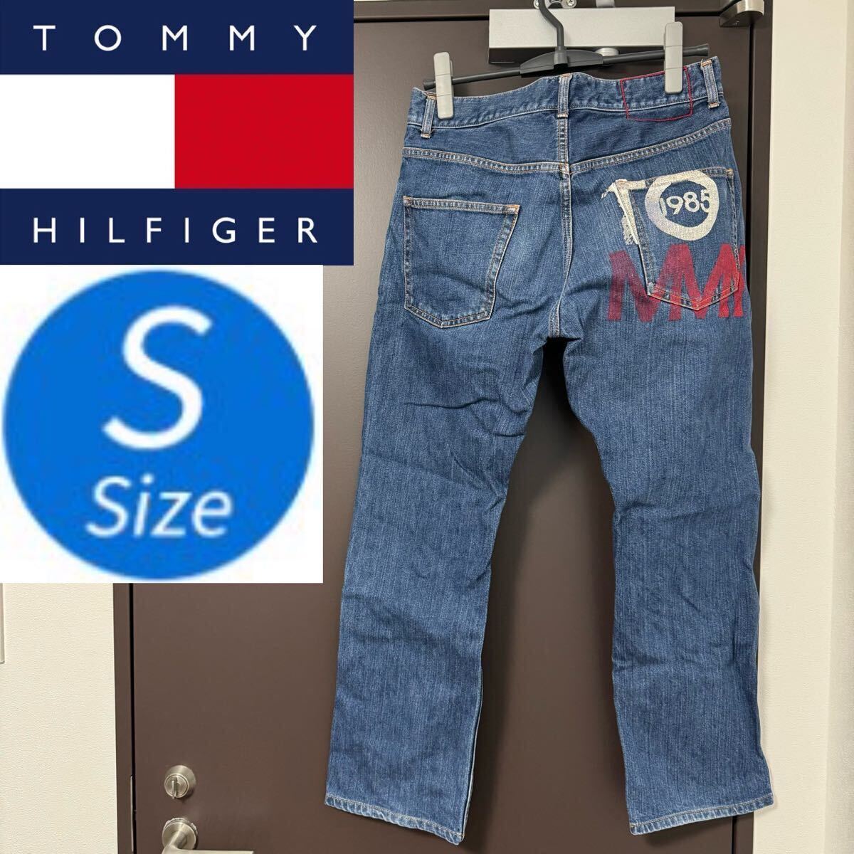トミーヒルフィガー TOMMY HILFIGER メンズ パンツ ズボン デニム デニムパンツ ジーンズ Sサイズ ジーパン トミー S_画像1