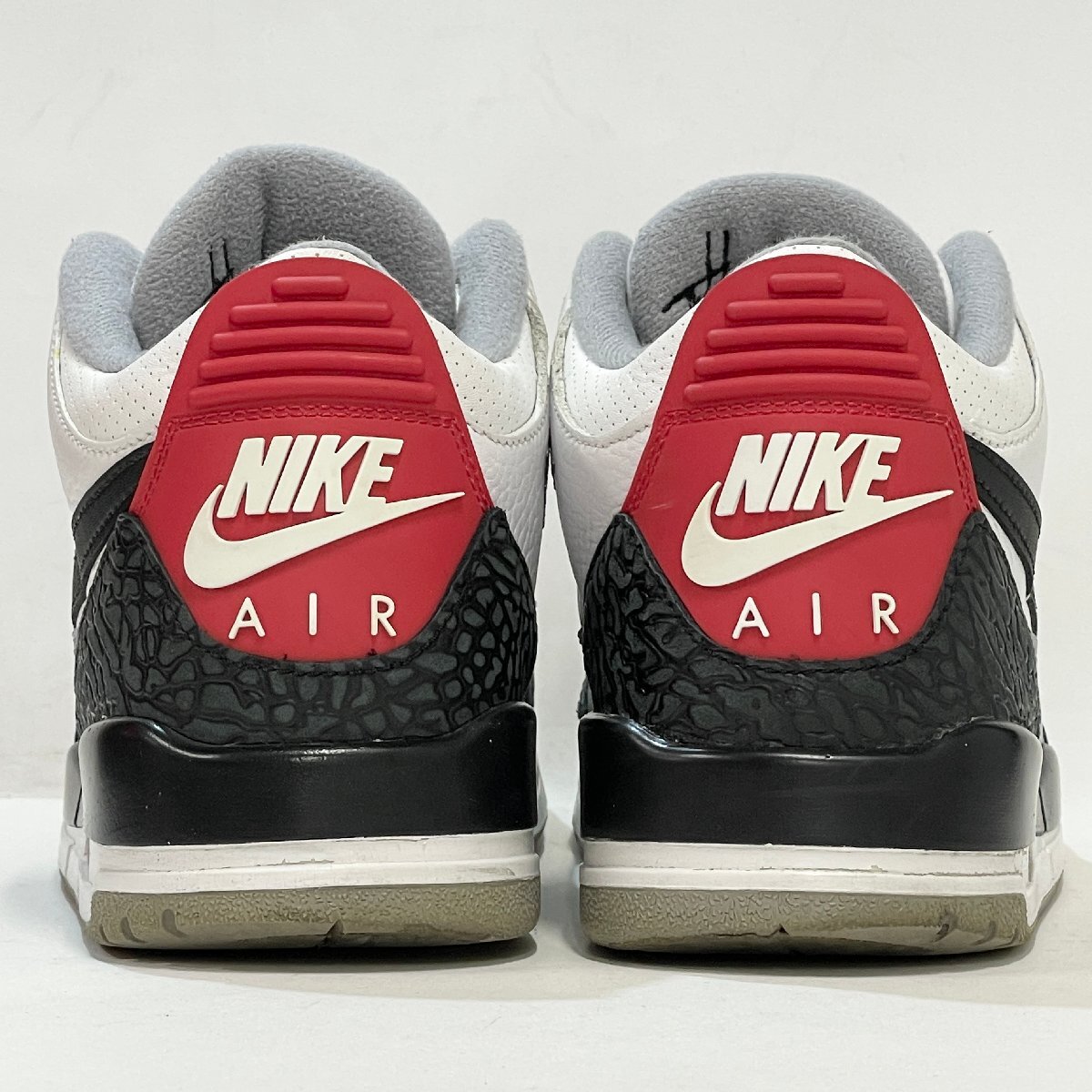 26cm AIR JORDAN 3 RETRO TINKER NRG AQ3835-160 ナイキ エアジョーダン 3 レトロ ティンカー NRG ホワイト メンズ スニーカー AV H107523_画像5