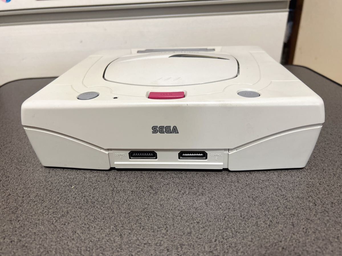 【部分動作確認済み】セガサターン 本体 (HST-3220) HST-0014 SEGA SATURN セガ SEGA 箱説ハガキ付_画像3