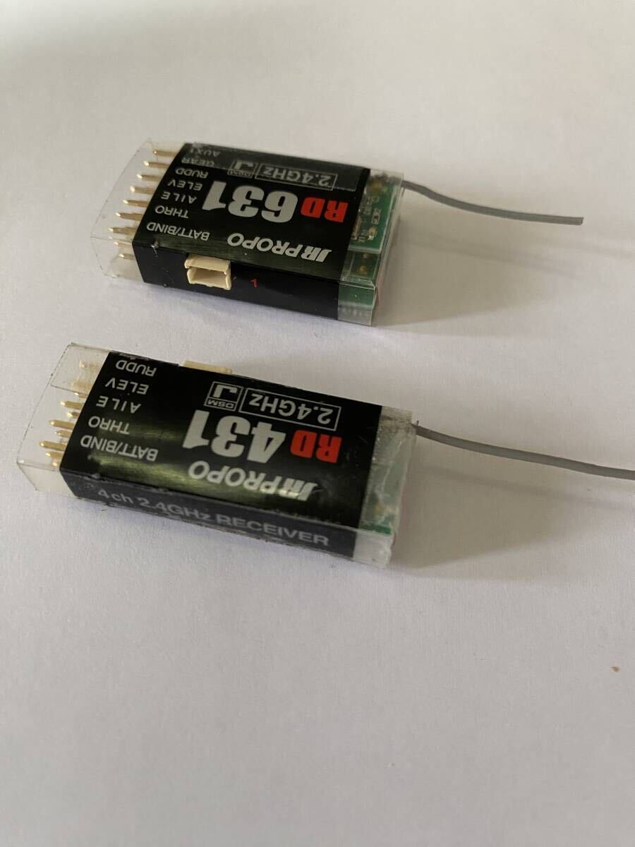 JRPROPO RD631受信機＋RD431＋受信機用エクストラアンテナEA131の各１個のセット　中古品_画像6