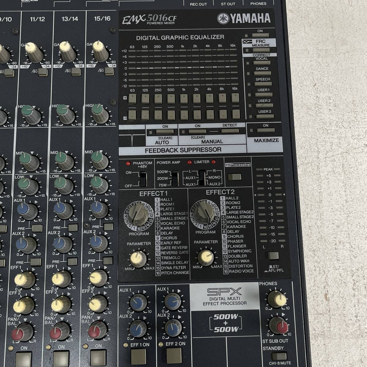 YAMAHA Powered mixer EMX5016CF used present condition goods Yamaha 