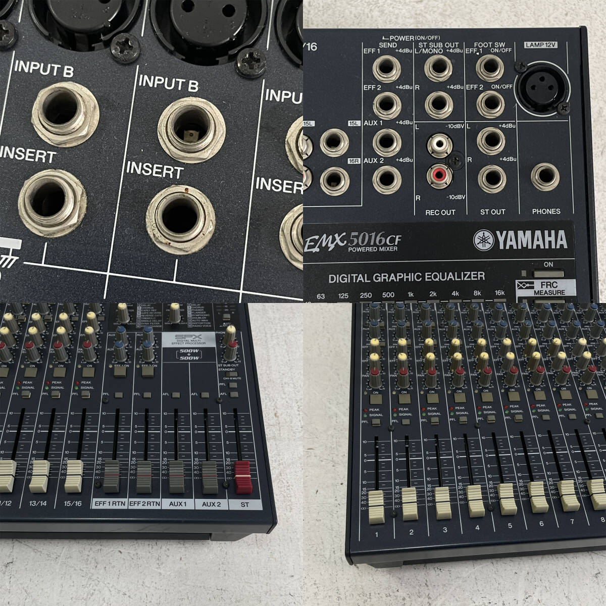 YAMAHA Powered mixer EMX5016CF used present condition goods Yamaha 