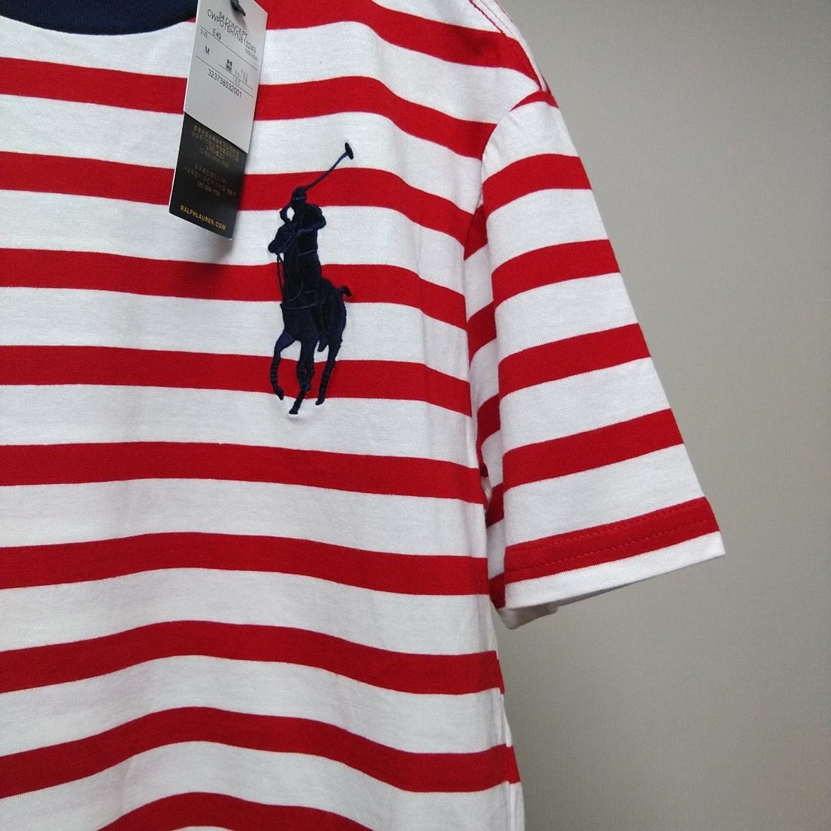 ポロラルフローレン　 Tシャツ　POLO RALPH  LAUREN　 ボーダー　ビックポニー　 男の子　レディース　ガール