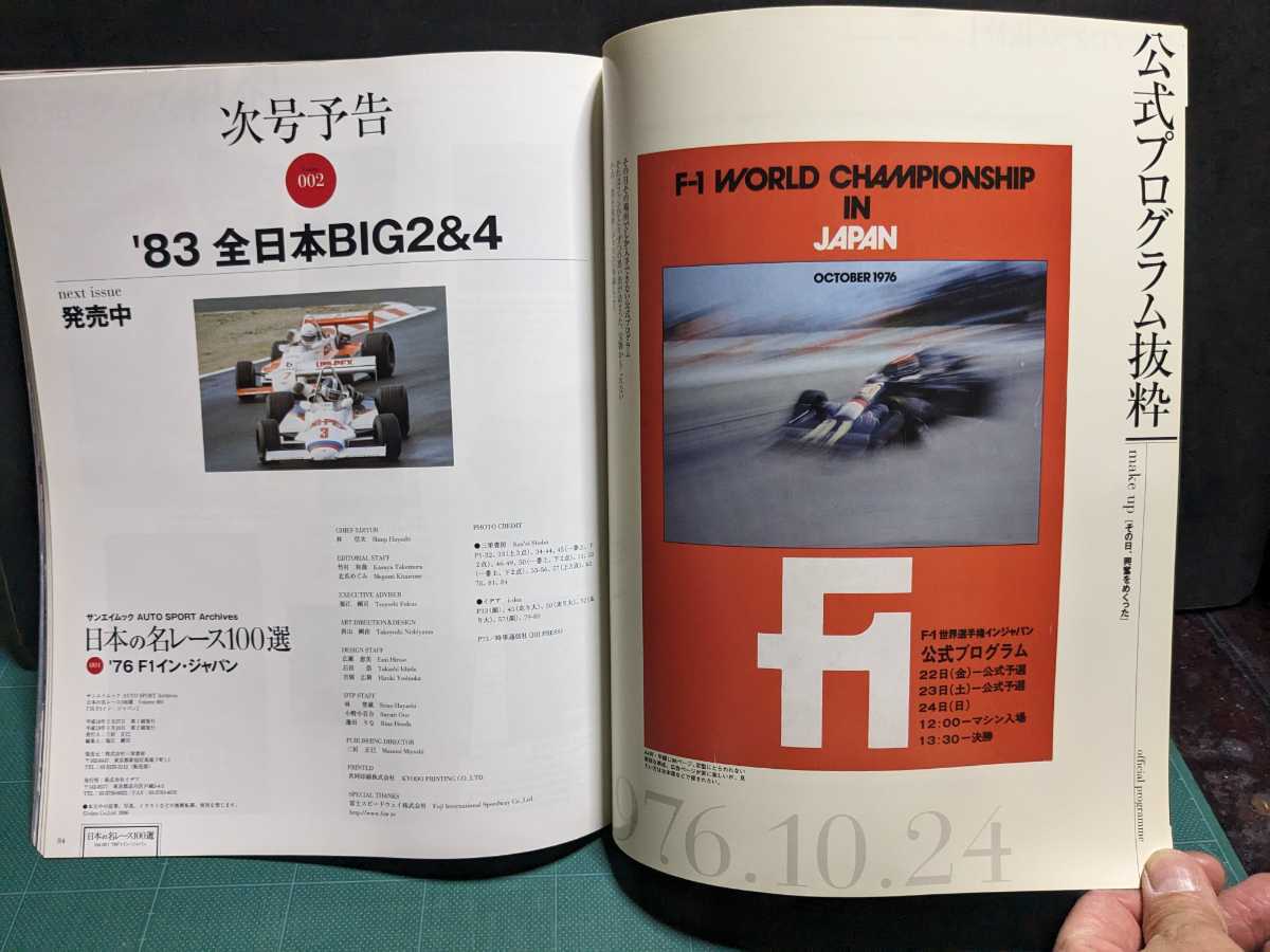 日本の名レース1F1インジャパンおまけ付FISCO高速有鉛街道レーサー暴走族ニキラウダハチマルヒーロータイレルP34コジマKE007JPSフェラーリ_画像8