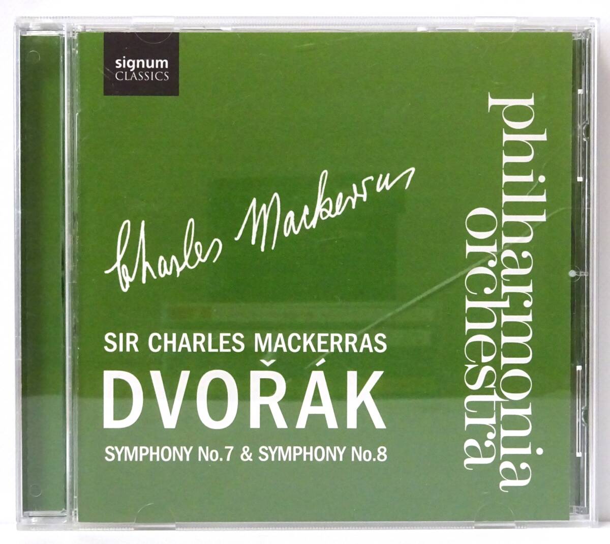 ドヴォルザーク　交響曲第7番　第8番　マッケラス指揮　フィルハーモニア管弦楽団　2008年ライブ録音　_画像1