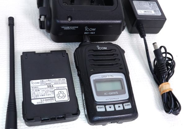 ICOM IC-DPR5 digital simple wireless 30CH 3R 5W license * finding employment un- 