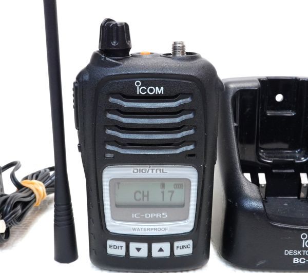ICOM IC-DPR5 デジタル簡易無線 30CH 3R 5W 免許・資格不要の画像1