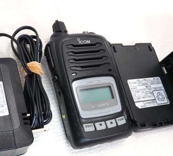 ICOM IC-DPR5 デジタル簡易無線 30CH 3R 5W 免許・資格不要の画像3