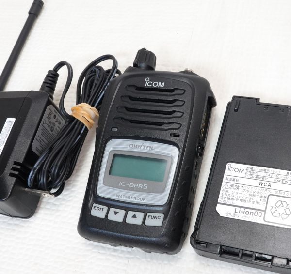 ICOM IC-DPR5 デジタル簡易無線 30CH 3R 5W 免許・資格不要の画像4