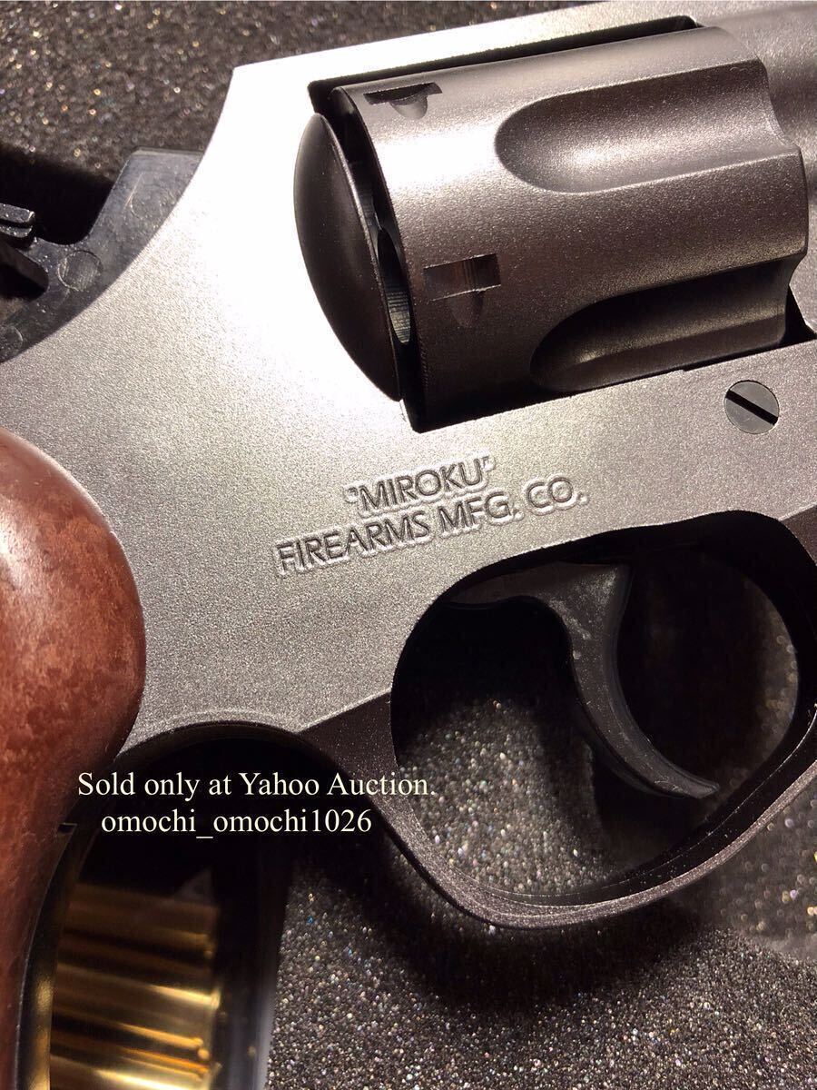 【500挺限定】A!CTION LIBERTY CHIEF .38sp 2in HW 未発火品 リバティチーフ ☆SPG認定証バレルインサート有りの合法HW樹脂製モデルガン