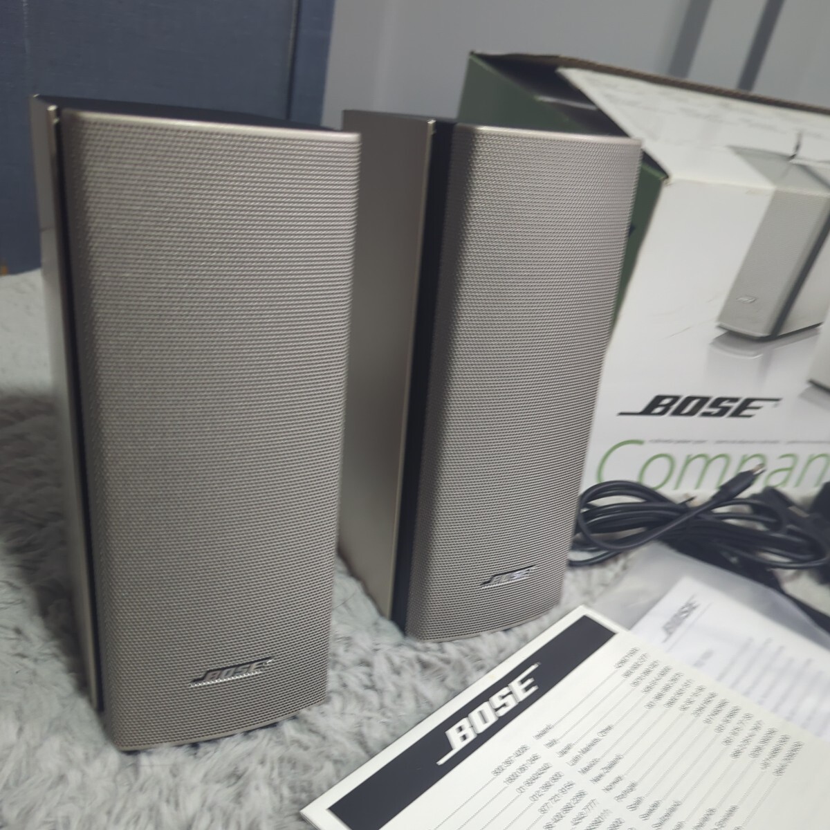 ■BOSE/ボーズ/Companion20/中古品/付属品完備/良品/不具合無し/名機ステレオスピーカー_画像9