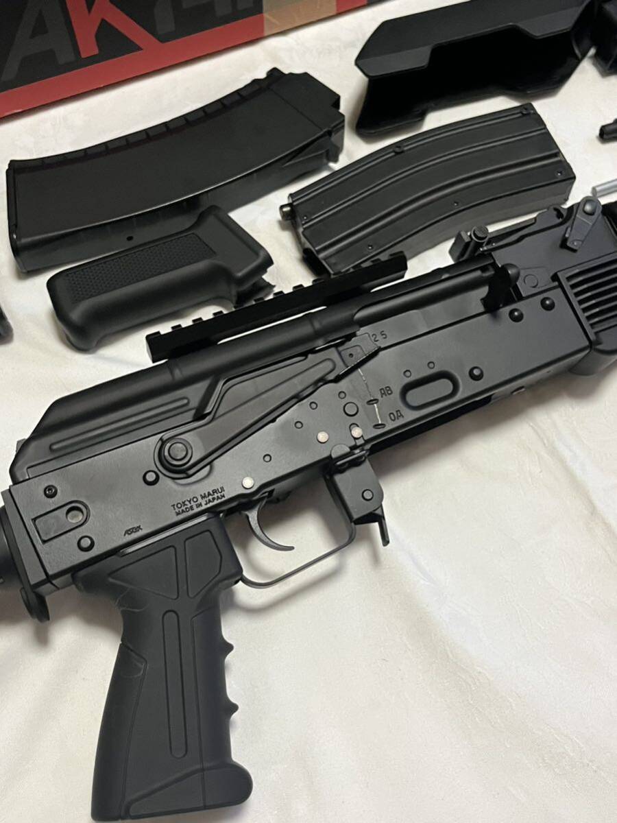 1円〜売り切り 動作未確認 ジャンク扱い TOKYO MARUI 東京マルイ AK74MN 次世代 電動ガン アサルトライフル サバゲー ミリタリー の画像3