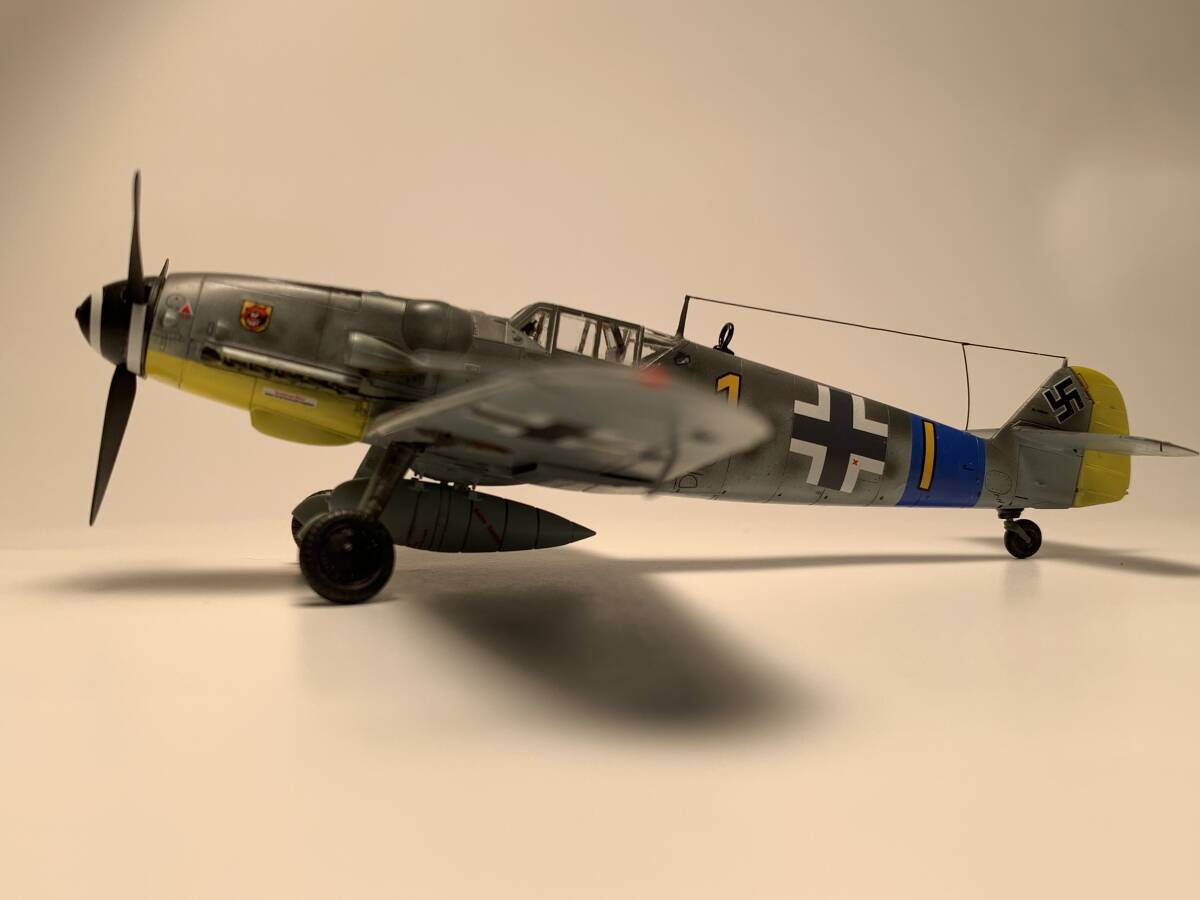 【完成品】1/72 メッサーシュミット Bf109 G-6 MESSERSCHMITT Bf109 G-6 の画像3