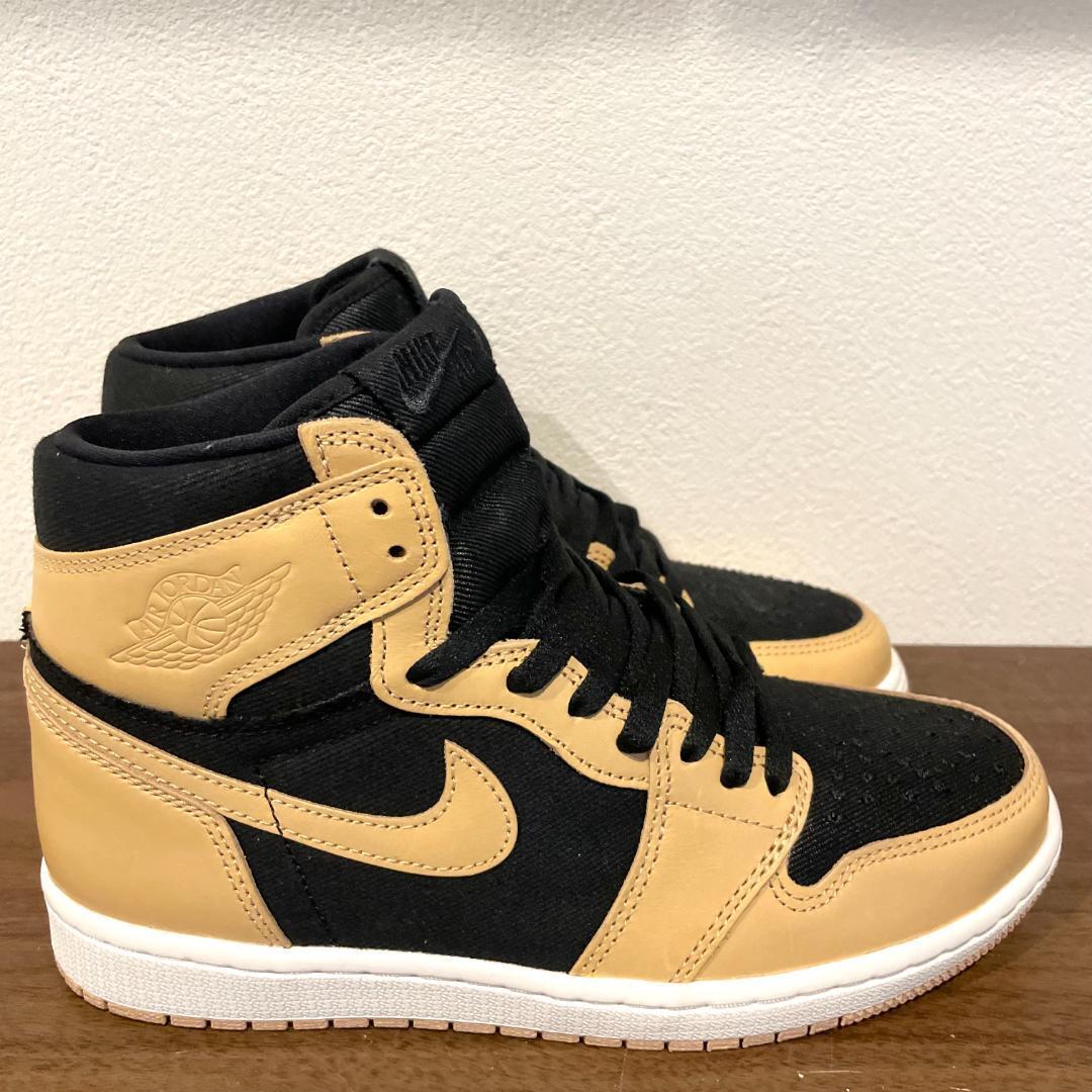 NIKE AIR JORDAN 1 RETRO HIGH OG ナイキ エア ジョーダン ワン レトロ ハイ 555088-202 ハイカットスニーカー 26cm 美品の画像3