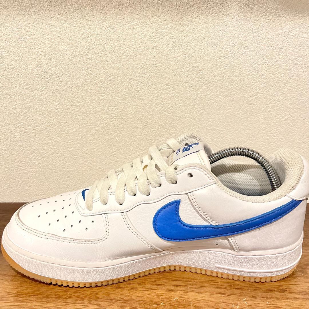 NIKE AIR FORCE 1 LOW RETRO ナイキ エア フォース ワン レトロ ホワイトブルーDJ3911-101 ローカットスニーカー 27cm _画像6