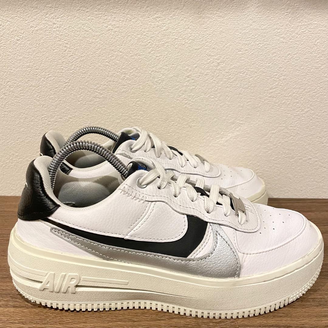 NIKE WMNS AIR FORCE 1 PLT.AF.ORM LV8 Nike военно-воздушные силы one платформа DX3199-100 женский low cut спортивные туфли 24cm