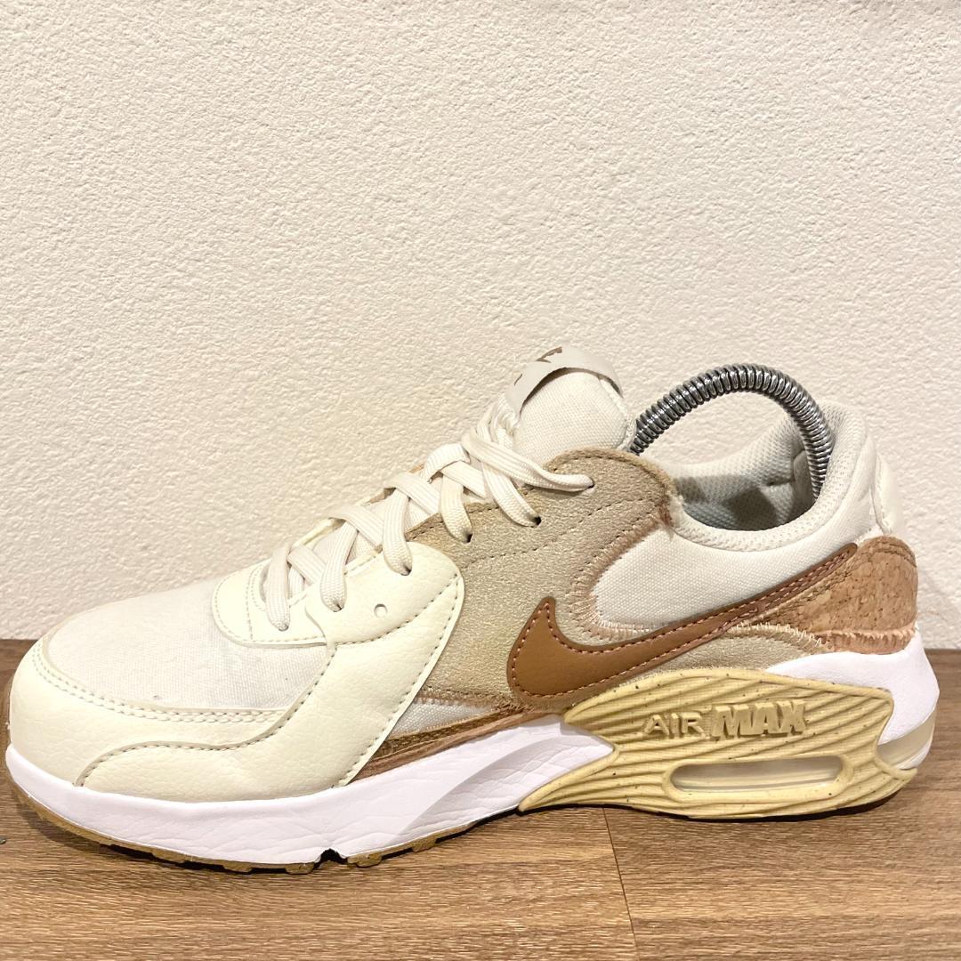 NIKE WMNS AIR MAX EXCEE ナイキ エア マックス エクシー コルク ベージュ DJ1975-001 レディース ローカットスニーカー 24.5cm_画像6