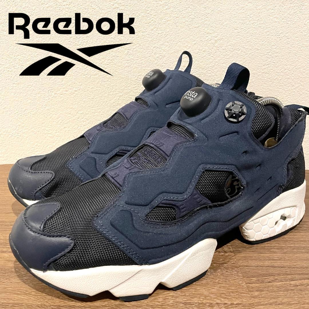 Reebok INSTA PUMP FURY OG リーボック ポンプフューリー ネイビー メンズ V65752 ローカットスニーカー カジュアル 27cm _画像1