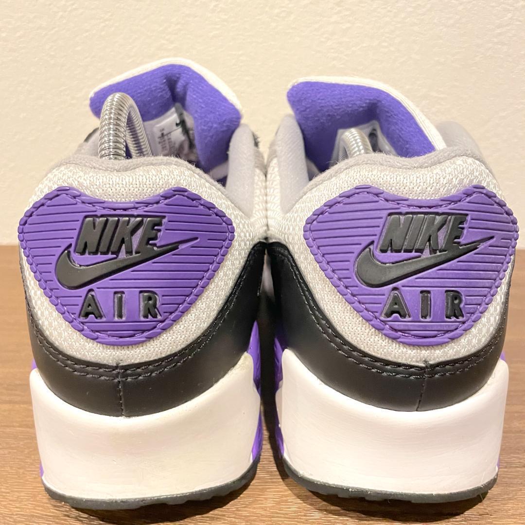 NIKE AIR MAX 90 HYPER GRAPE ナイキ エア マックス 90 ハイパーグレープ CD0490-103 レディース ローカットスニーカー 25cm _画像4