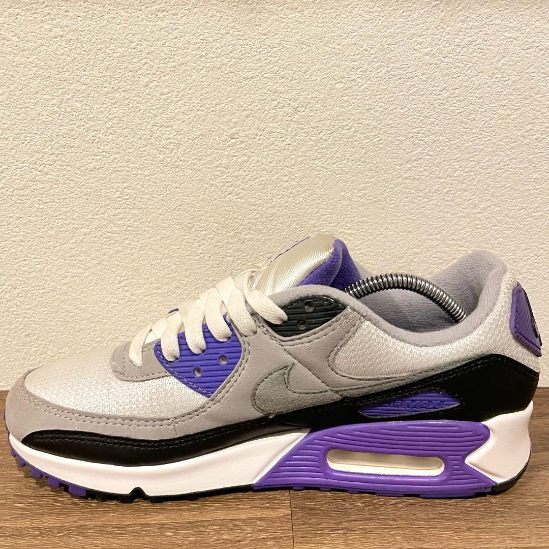 NIKE AIR MAX 90 HYPER GRAPE ナイキ エア マックス 90 ハイパーグレープ CD0490-103 レディース ローカットスニーカー 25cm _画像6