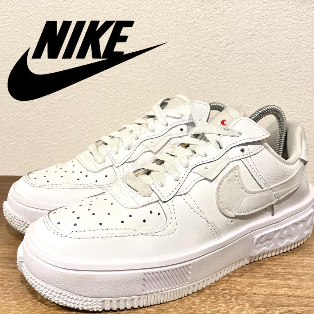 NIKE WMNS AIR FORCE 1 FONTANKA ナイキ エア フォース ワン フォンタンカ ホワイトDH1290-100 レディース ローカットスニーカー 23.5cm_画像1