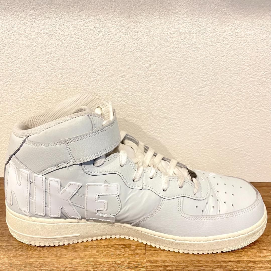 NIKE AIR FORCE 1 MID '07 PRM PHOTON DUST ナイキ エア フォース ワン ミッド DQ8645-045 メンズ ハイカットスニーカー 27.5cm_画像5