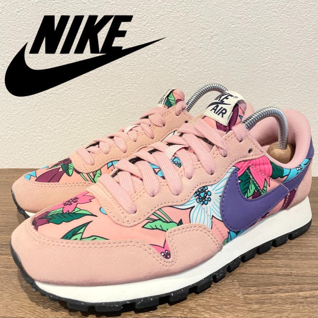 NIKE WMNS AIR PEGASUS 83 PRINT ナイキ エア ペガサス 83 フラワープリント 725079-601 レディース ローカットスニーカー 23.5cm 美品_画像1