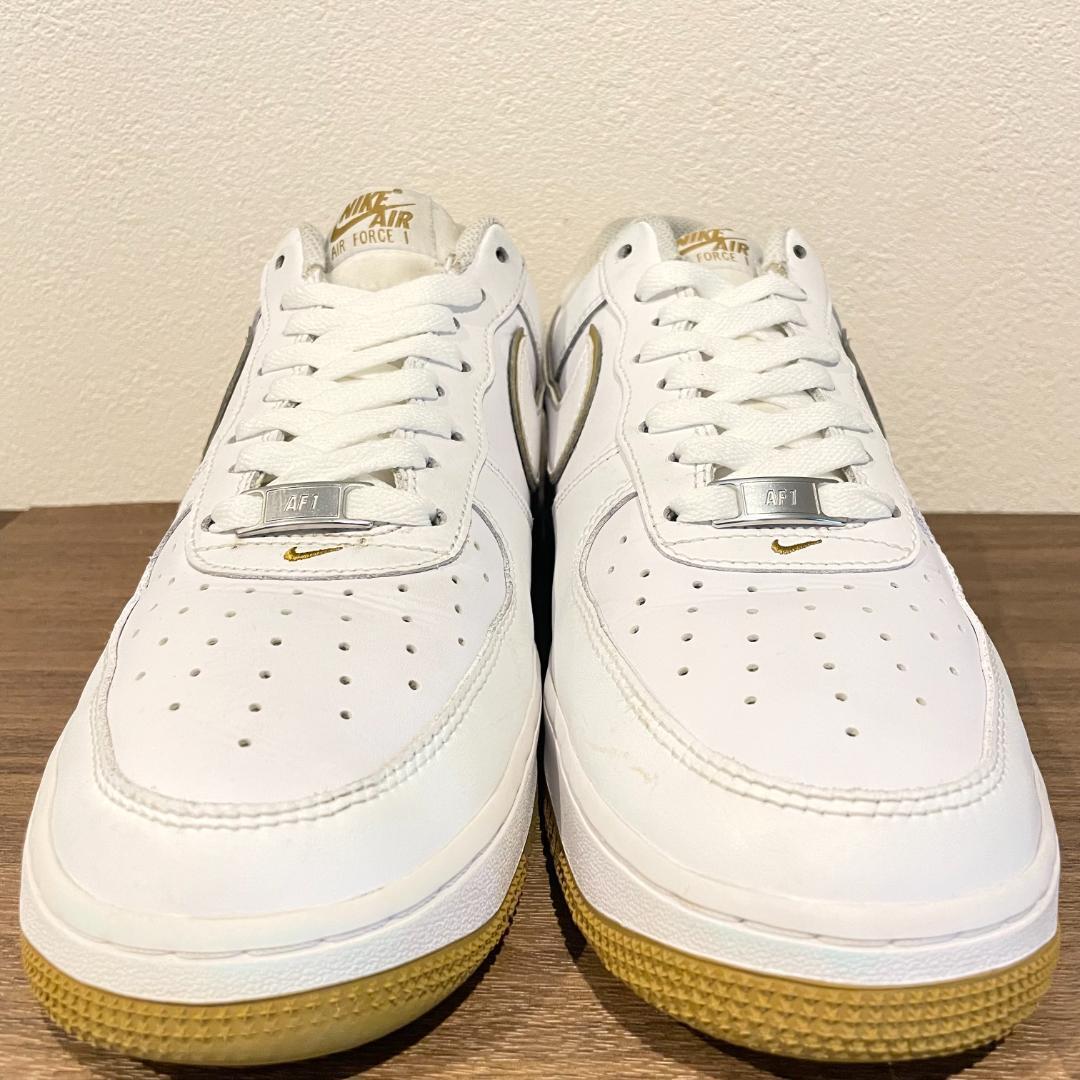 NIKE AIR FORCE 1 '07 ナイキ エア フォース ワン ホワイトブロンズ メンズ DV0788-104 ローカットスニーカー カジュアル 27.5cm _画像2