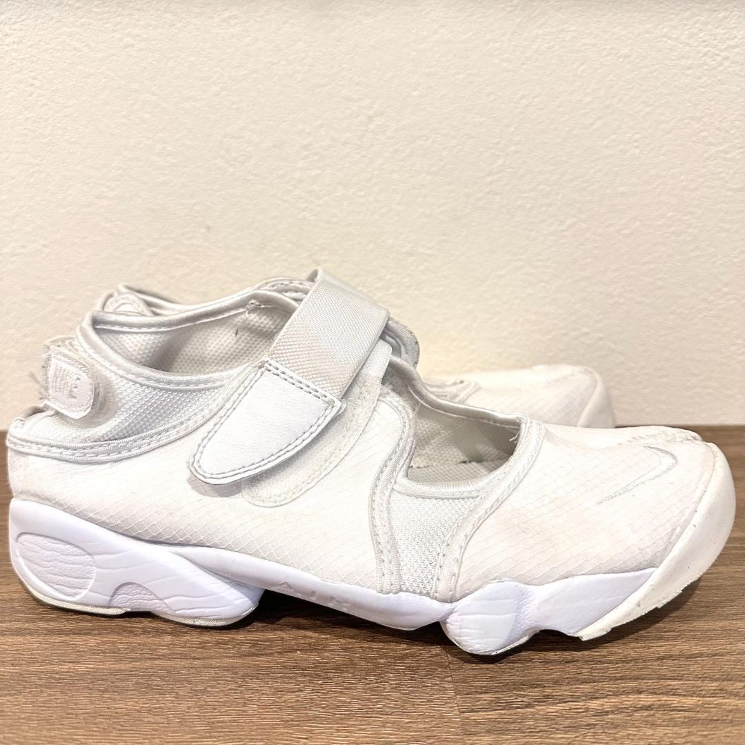 NIKE W AIR RIFT BR ナイキ エア リフト ホワイト サンダル DN1338-100 レディース 25cm _画像3