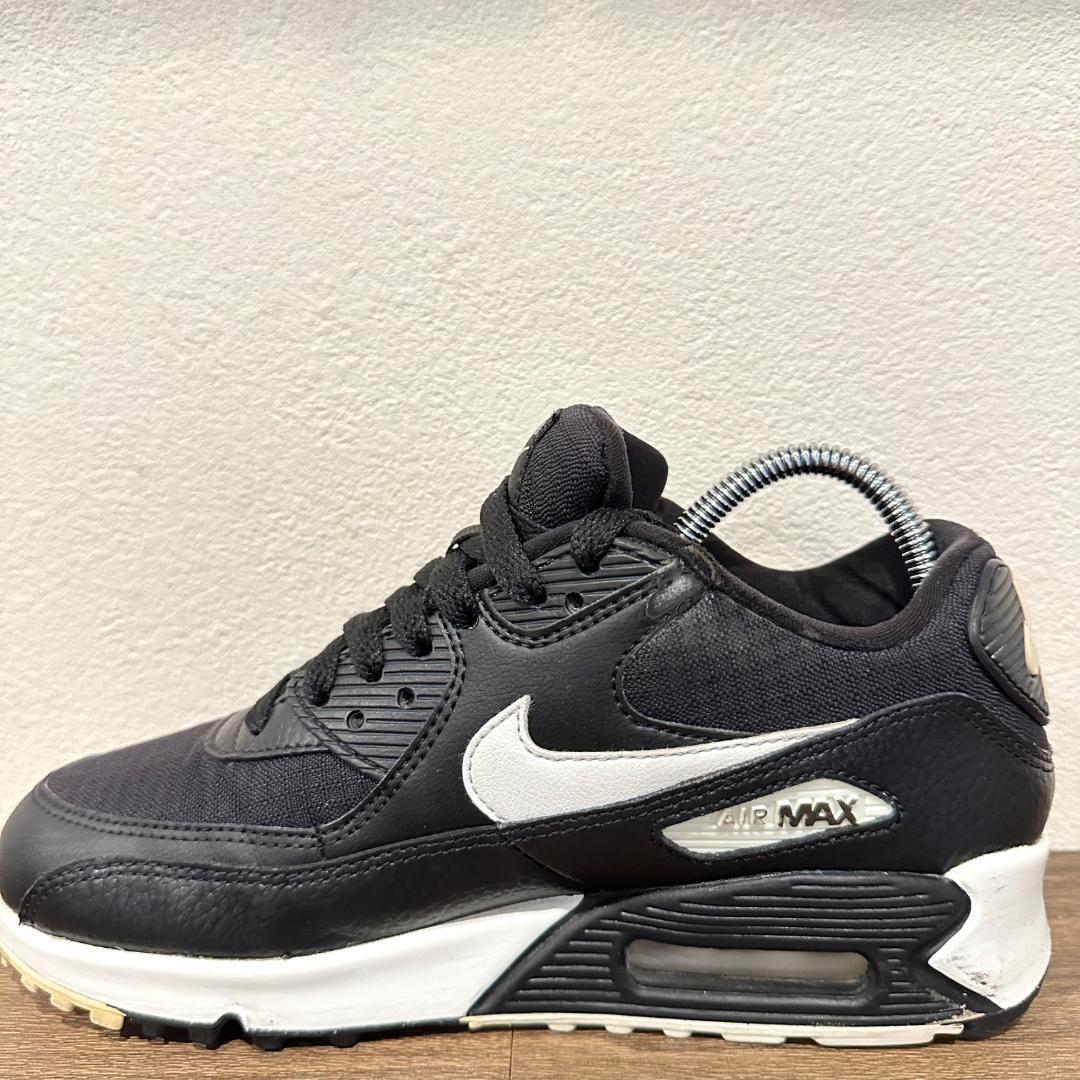 NIKE WMNS AIR MAX 90 ナイキ エア マックス 90 ブラック レディース 325213-060 ローカットスニーカー カジュアル 23cm _画像6