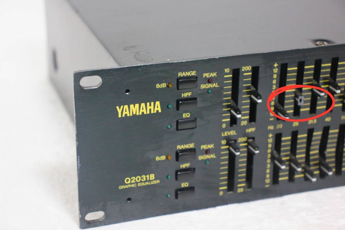YAMAHA Yamaha Q2031B эквалайзер рабочее состояние подтверждено 