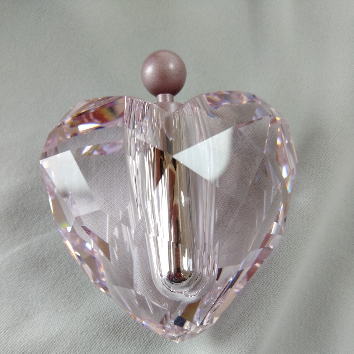 1 иен прекрасный товар Swarovski SWAROVSKI 3 позиций комплект * crystal стекло колье & with Heart украшение 2259