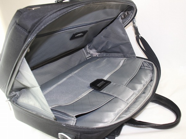 1 jpy beautiful goods ZERO HALLIBURTON Zero Halliburton * 2WAY business bag shoulder bag * black 6191