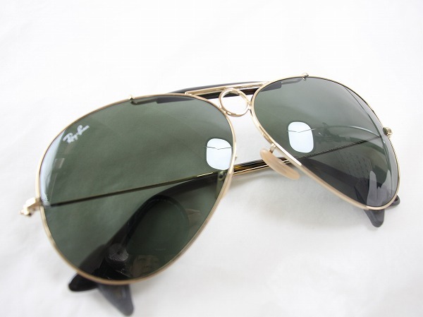 1 иен прекрасный товар boshu ром RayBan авиатор Ray-Ban RB3138 shooter 181 62*09 Италия производства * солнцезащитные очки 2263