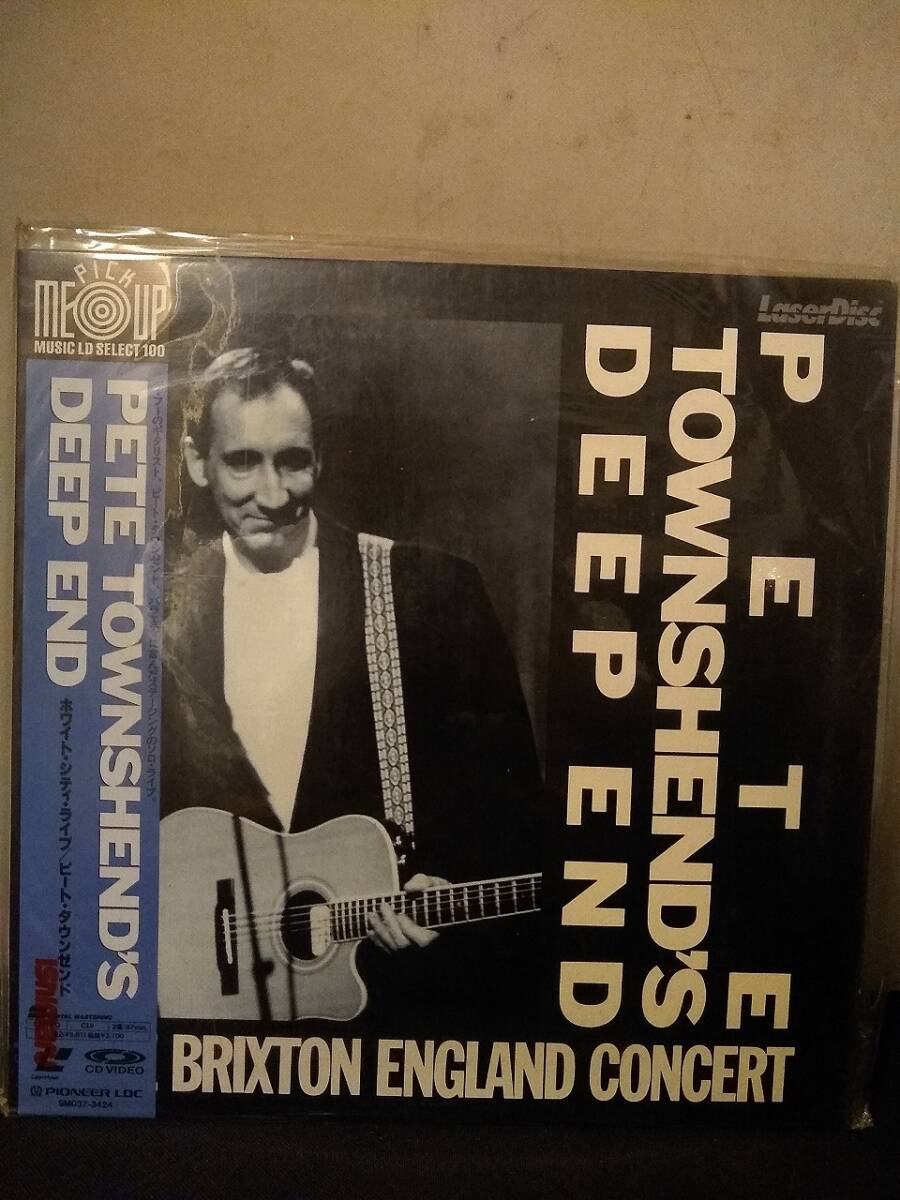 R7290　LD・レーザーディスク　Pete Townshend's Deep End /ピート・タウンゼント_画像1