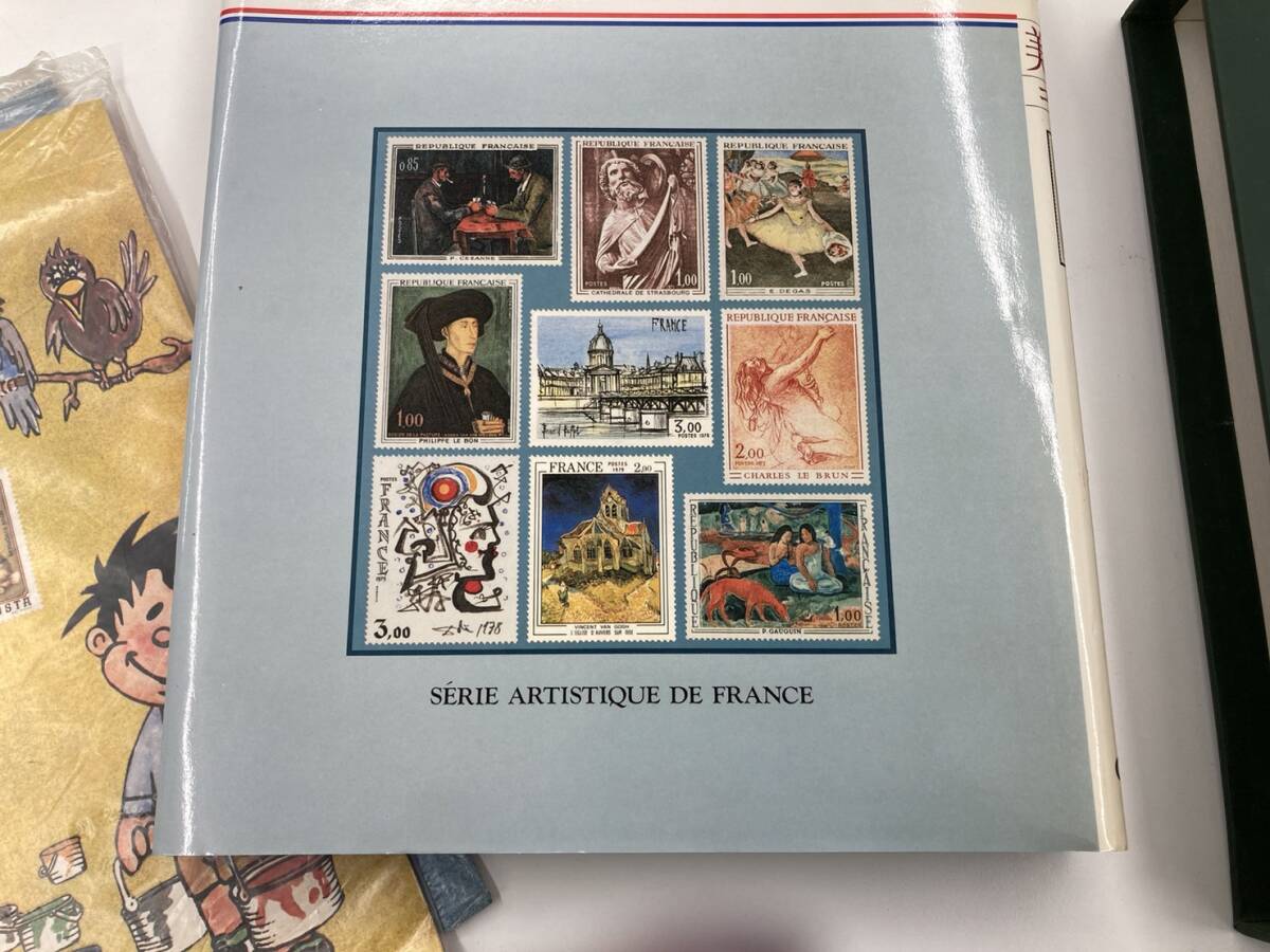1 jpy ~ France fine art unused stamp stamp book storage goods 