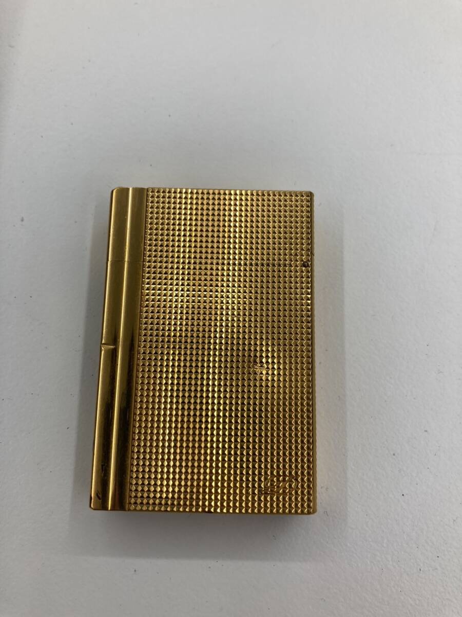 1 jpy ~ Dupont S.T.Dupont gas lighter present condition goods 