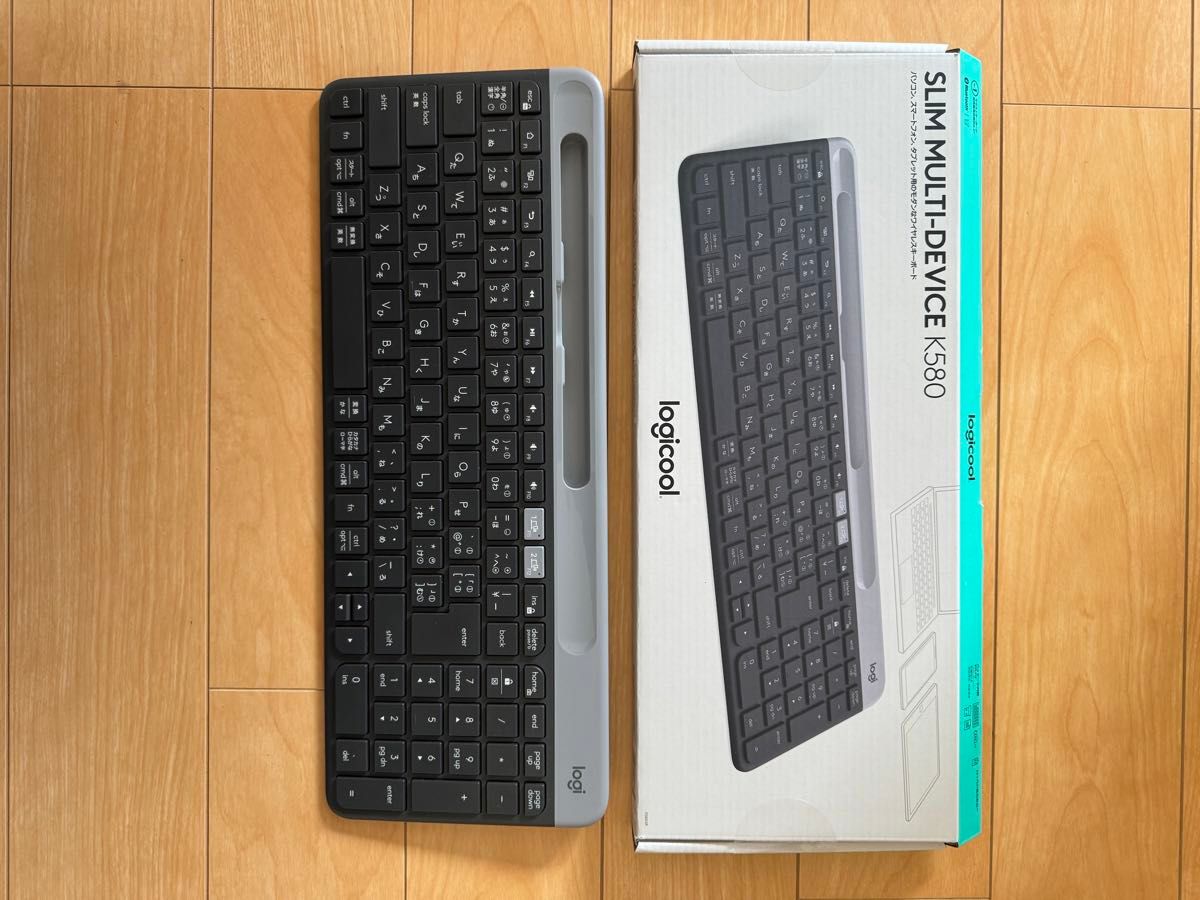 ロジクール K580 スリムマルチデバイスキーボード K580GR（グラファイト）
