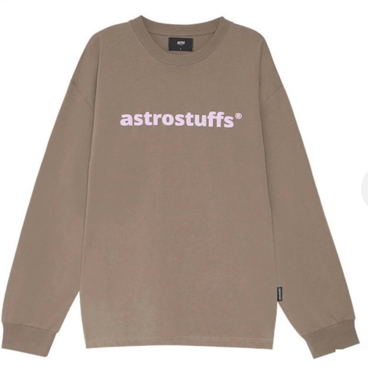 【新品未開封】BrightWin★ASTROStuffsロゴ長袖TEE ブラウンS gmmtv 