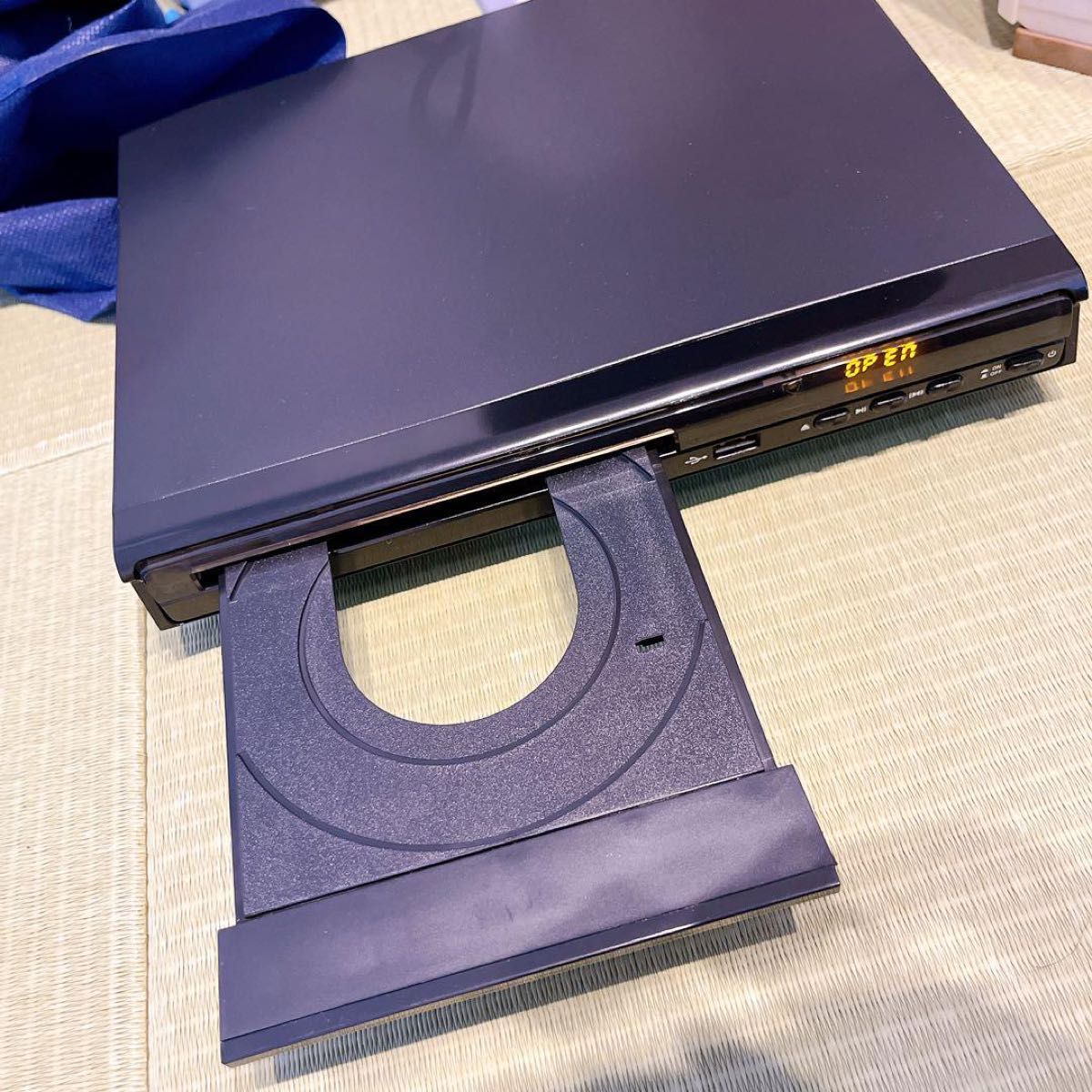 SHIWAKOTO テレビ用DVDプレーヤー、マイクポート付きHDMI CDプレーヤー