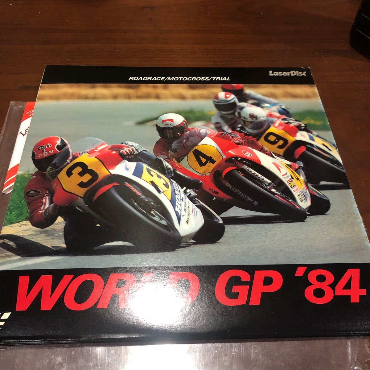 WORLD GP'84 再生未確認　 レーザーディスクLD パイオニア 製作 本田技研株式会社　MotoGP バイク モトクロス　ロードレース　トライアル_画像1