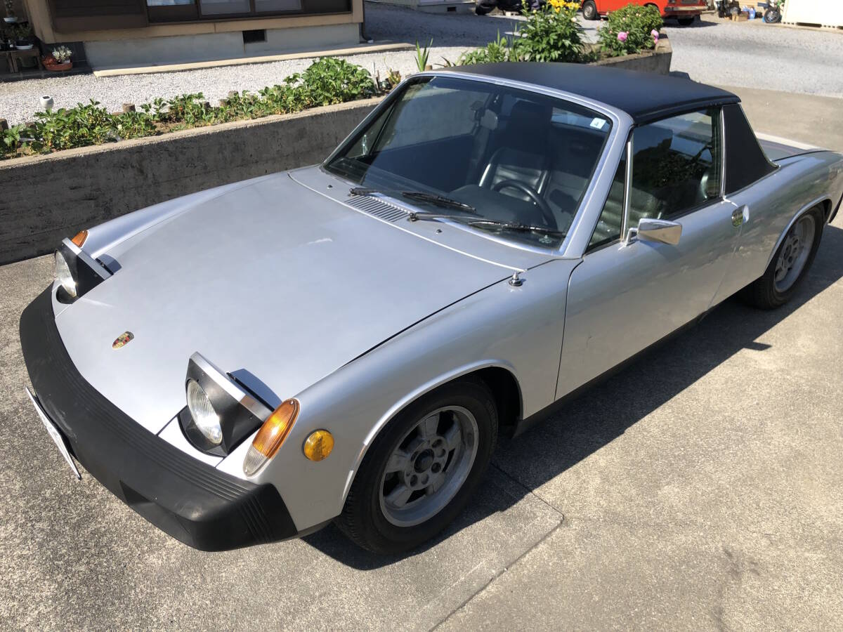 1976 PORSCHE 914/4 Roadster2.0 ポルシェ914 最終モデル 個人出品 空冷対向OHV4気筒エンジン 車検２年付き 社外マフラー 即決特典ありの画像9