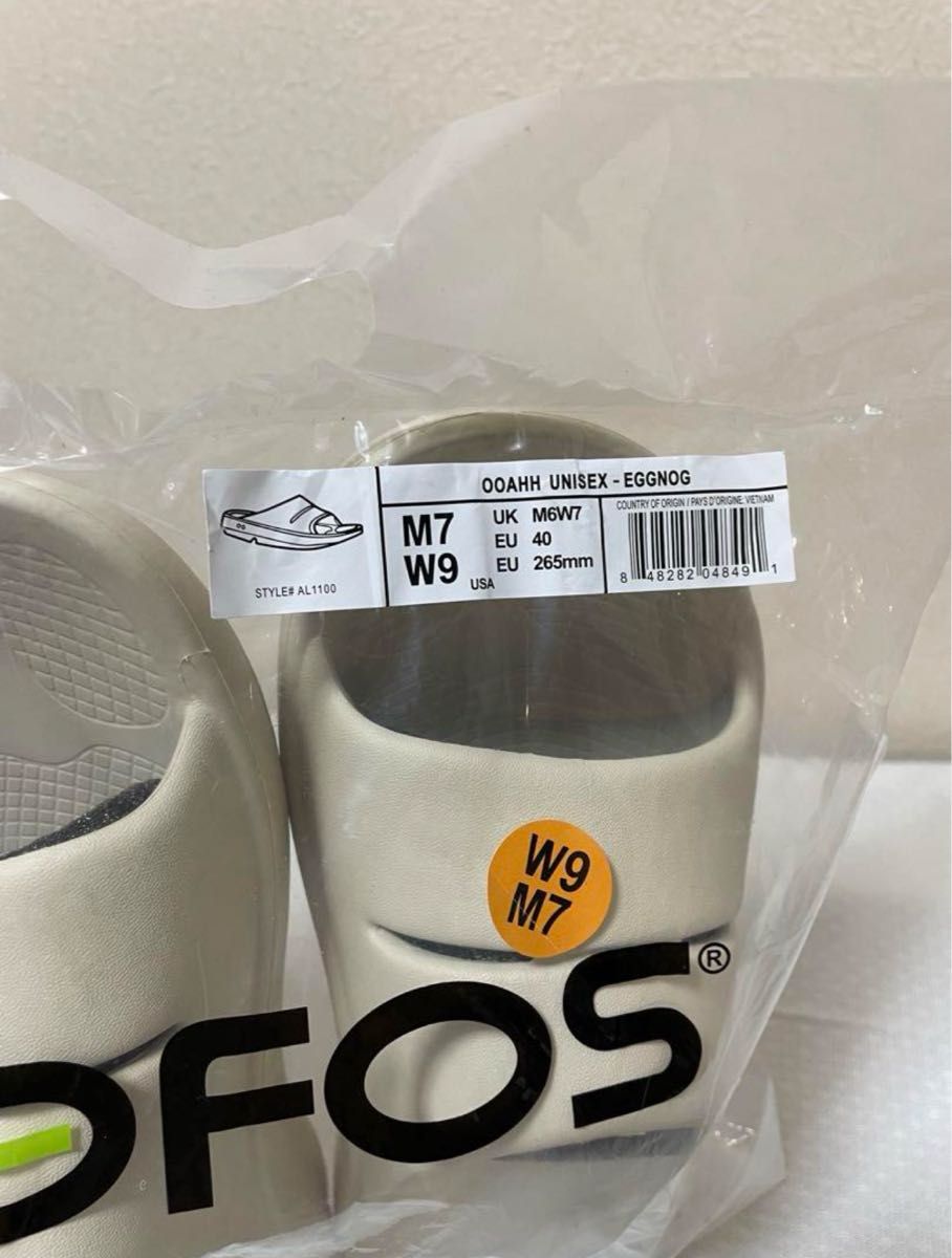 新品　OOFOS ウーフォス / ウーアー　26.5cm リカバリーサンダル