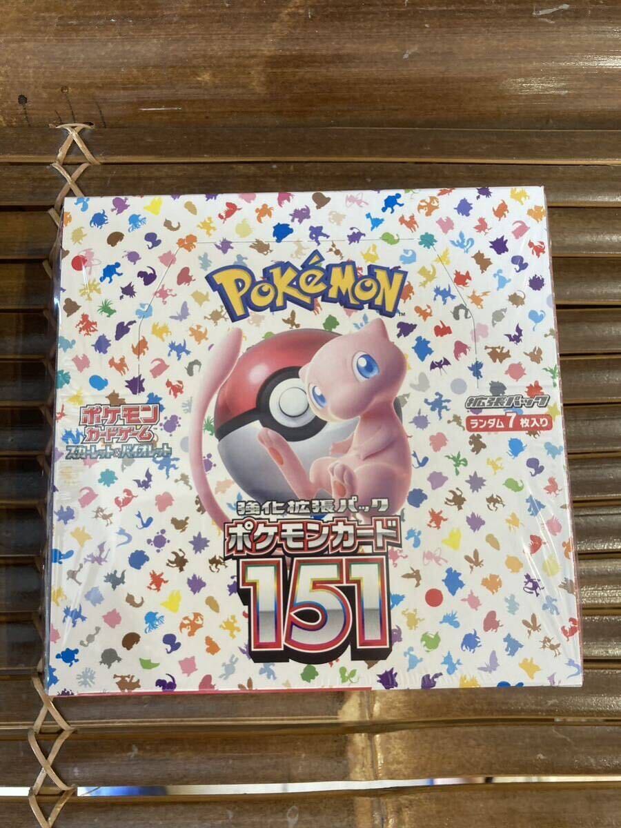 【シュリンク付】　ポケモンカード　151　1BOX_画像1