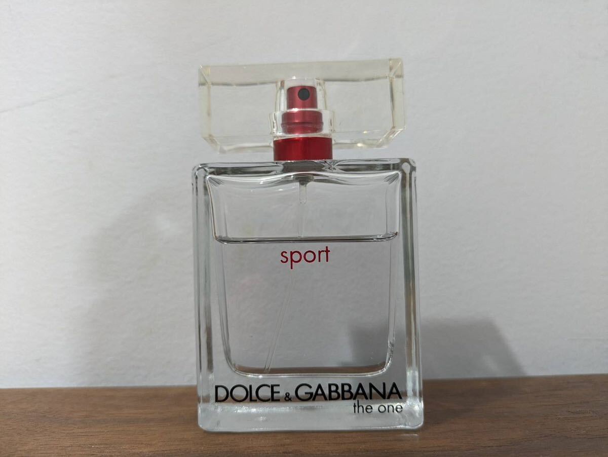 DOLCE & GABBANA the one sport ドルチェ&ガッバーナ ザ・ワンフォーメン スポーツ オードトワレ 50ml 香水_画像1