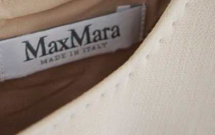  beautiful goods /MAXMARA/ Max Mara / noble Mini maru pull over One-piece 