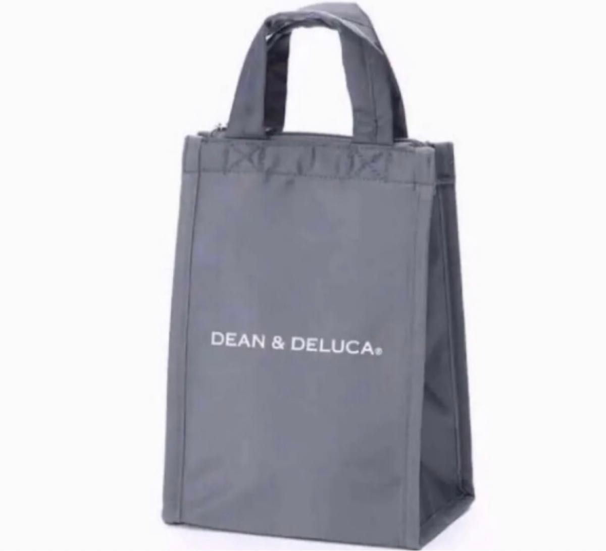 DEAN DELUCA 正規品　ディーン＆デルーカ S 保冷バッグ グレー　クーラーバッグ ランチバッグ 弁当用品　オンライン限定