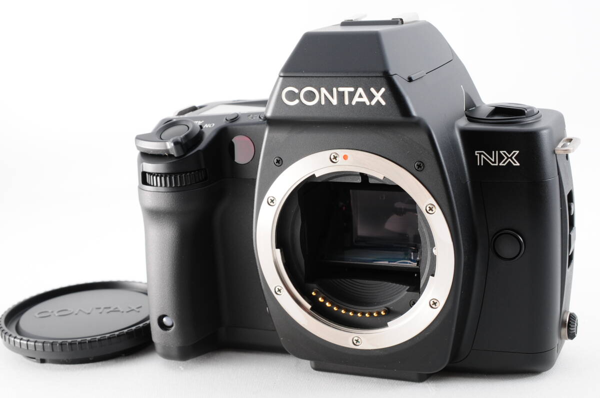 CONTAX コンタックス NX AF 35mm SLR Film Camera Black Body + BOX J394_画像2