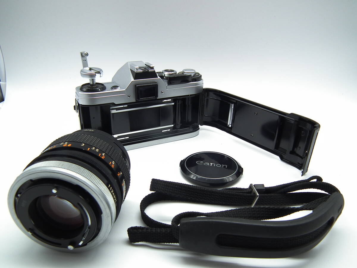 Canon キャノン AE-1 + FD 50mm F1.4 S.S.C. 35mm Film Camera Lens J406_画像10