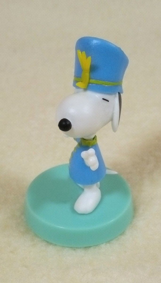 SNOOPY Preciality　スヌーピーぬいぐるみ　ネイビーVer.　／　チョコエッグ（PEANUTS）スヌーピーフィギュア